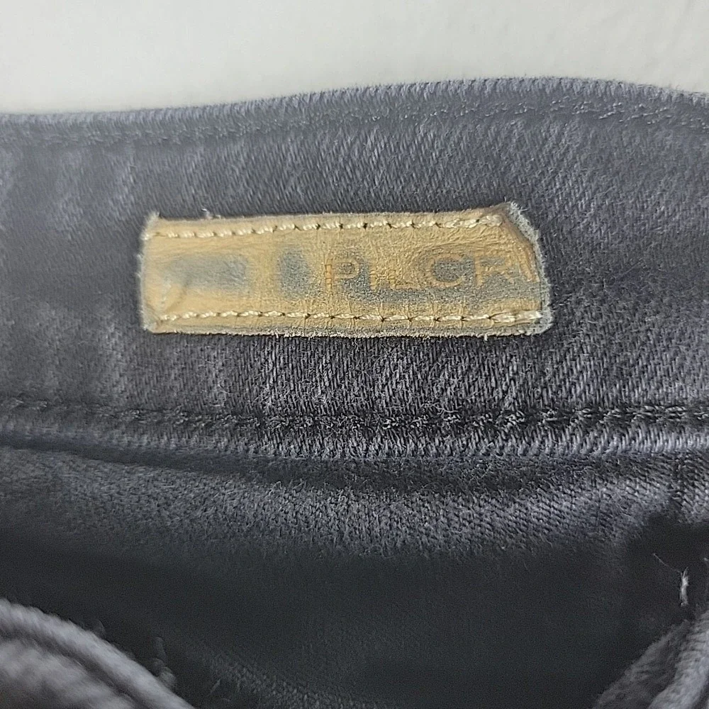 Pilcro Anthropologie Flare Jeans Women's‎ 31x27 Black Stretch Pockets